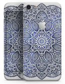 Dark Blue Indian Ornament - Skin-kit for the iPhone 8 or 8 Plus