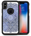 Dark Blue Indian Ornament - iPhone X OtterBox Case & Skin Kits