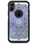 Dark Blue Indian Ornament - iPhone X OtterBox Case & Skin Kits