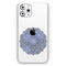 Dark Blue Indian Ornament - Skin-Kit compatible with the Apple iPhone 13, 13 Pro Max, 13 Mini, 13 Pro, iPhone 12, iPhone 11 (All iPhones Available)