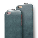 Dark Blue Surface v1 iPhone 6/6s or 6/6s Plus 2-Piece Hybrid INK-Fuzed Case