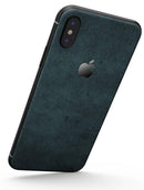 Dark Blue Surface v1 - iPhone X Skin-Kit