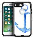 Dark Blue Watercolor Anchor - iPhone 7 Plus/8 Plus OtterBox Case & Skin Kits