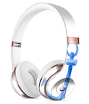 Dark Blue Watercolor Anchor Full-Body Skin Kit for the Beats by Dre Solo 3 Wireless Headphones