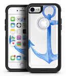 Dark Blue Watercolor Anchor - iPhone 7 or 8 OtterBox Case & Skin Kits
