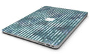 Dark Blue Watercolor Stripes - MacBook Air Skin Kit