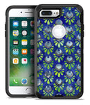 Dark Blue and Green Watercolor Peacock Feathers - iPhone 7 Plus/8 Plus OtterBox Case & Skin Kits