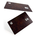 Dark Copper Abstract Geometric Shapes - Premium Protective Decal Skin-Kit for the Apple Credit Card