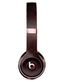 Dark Copper Abstract Geometric Shapes Full-Body Skin Kit for the Beats by Dre Solo 3 Wireless Headphones