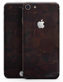 Dark Copper Abstract Geometric Shapes - Skin-kit for the iPhone 8 or 8 Plus