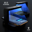 Dark Dust Powder UV Germicidal Sanitizing Sterilizing Wireless Smart Phone Screen Cleaner + Charging Station