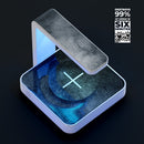 Dark Dust Powder UV Germicidal Sanitizing Sterilizing Wireless Smart Phone Screen Cleaner + Charging Station