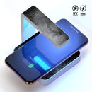 Dark Dust Powder UV Germicidal Sanitizing Sterilizing Wireless Smart Phone Screen Cleaner + Charging Station