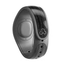 Dark Ebony Woodgrain - Decal Skin Wrap Kit for the Disney Magic Band