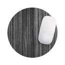 Dark Ebony Woodgrain// WaterProof Rubber Foam Backed Anti-Slip Mouse Pad for Home Work Office or Gaming Computer Desk