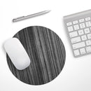 Dark Ebony Woodgrain// WaterProof Rubber Foam Backed Anti-Slip Mouse Pad for Home Work Office or Gaming Computer Desk