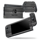 Dark Ebony Woodgrain - Skin Wrap Decal for Nintendo Switch Lite Console & Dock - 3DS XL - 2DS - Pro - DSi - Wii - Joy-Con Gaming Controller