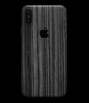 Dark Ebony Woodgrain - iPhone XS MAX, XS/X, 8/8+, 7/7+, 5/5S/SE Skin-Kit (All iPhones Available)