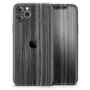 Dark Ebony Woodgrain - Skin-Kit compatible with the Apple iPhone 13, 13 Pro Max, 13 Mini, 13 Pro, iPhone 12, iPhone 11 (All iPhones Available)