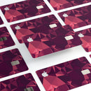 Dark Geometric V15 - Premium Protective Decal Skin-Kit for the Apple Credit Card