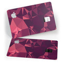 Dark Geometric V15 - Premium Protective Decal Skin-Kit for the Apple Credit Card