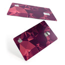 Dark Geometric V15 - Premium Protective Decal Skin-Kit for the Apple Credit Card