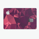 Dark Geometric V15 - Premium Protective Decal Skin-Kit for the Apple Credit Card
