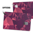 Dark Geometric V15 - Premium Protective Decal Skin-Kit for the Apple Credit Card
