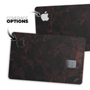 Dark Geometric V1 - Premium Protective Decal Skin-Kit for the Apple Credit Card