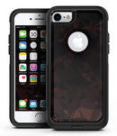Dark Geometric V1 - iPhone 7 or 7 Plus Commuter Case Skin Kit