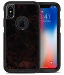 Dark Geometric V1 - iPhone X OtterBox Case & Skin Kits