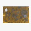 Dark Gold Caverns - Premium Protective Decal Skin-Kit for the Apple Credit Card