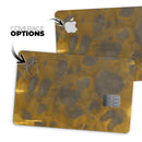 Dark Gold Caverns - Premium Protective Decal Skin-Kit for the Apple Credit Card