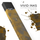Dark Gold Caverns - Premium Decal Protective Skin-Wrap Sticker compatible with the Juul Labs vaping device