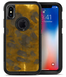 Dark Gold Caverns - iPhone X OtterBox Case & Skin Kits
