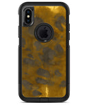 Dark Gold Caverns - iPhone X OtterBox Case & Skin Kits