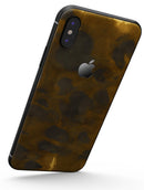 Dark Gold Caverns - iPhone X Skin-Kit