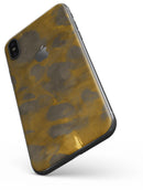 Dark Gold Caverns - iPhone X Skin-Kit