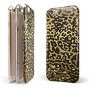 Dark Gold Flaked Animal v1 iPhone 6/6s or 6/6s Plus 2-Piece Hybrid INK-Fuzed Case