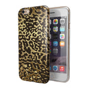 Dark Gold Flaked Animal v1 iPhone 6/6s or 6/6s Plus 2-Piece Hybrid INK-Fuzed Case