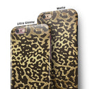 Dark Gold Flaked Animal v1 iPhone 6/6s or 6/6s Plus 2-Piece Hybrid INK-Fuzed Case