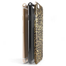Dark Gold Flaked Animal v1 iPhone 6/6s or 6/6s Plus 2-Piece Hybrid INK-Fuzed Case