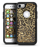 Dark Gold Flaked Animal v1 2 - iPhone 7 or 8 OtterBox Case & Skin Kits
