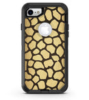 Dark Gold Flaked Animal v2 2 - iPhone 7 or 8 OtterBox Case & Skin Kits