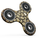 Dark Gold Flaked Animal v2 Full-Body Fidget Spinner Skin-Kit