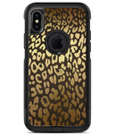 Dark Gold Flaked Animal v3 2 - iPhone X OtterBox Case & Skin Kits
