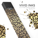 Dark Gold Flaked Animal v3 - Premium Decal Protective Skin-Wrap Sticker compatible with the Juul Labs vaping device