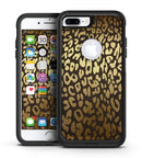 Dark Gold Flaked Animal v3 - iPhone 7 or 7 Plus Commuter Case Skin Kit