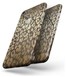 Dark Gold Flaked Animal v3 - Skin-kit for the iPhone 8 or 8 Plus
