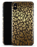 Dark Gold Flaked Animal v3 - iPhone X Clipit Case